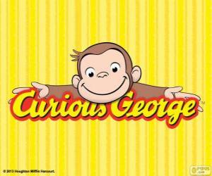 Puzzle Λογότυπο Curious George, Ο Περιεργος Γιωργακης